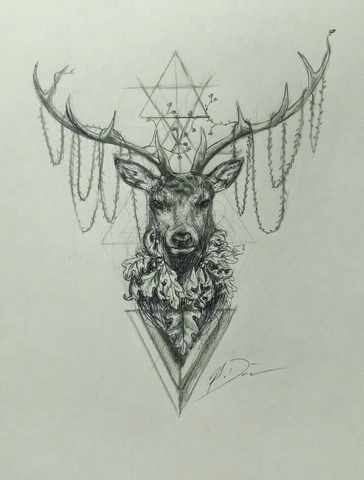 Deer Tattoo 64