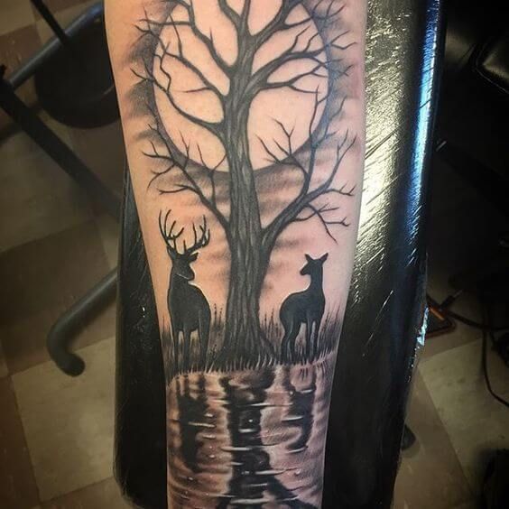 Deer Tattoo 73