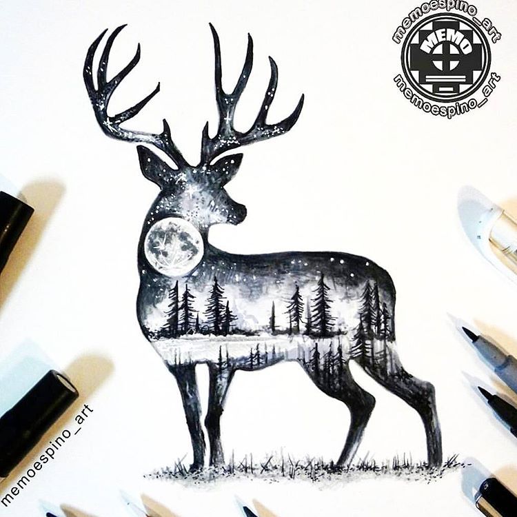 Deer Tattoo 83