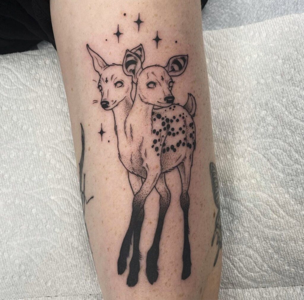 Deer Tattoo 84