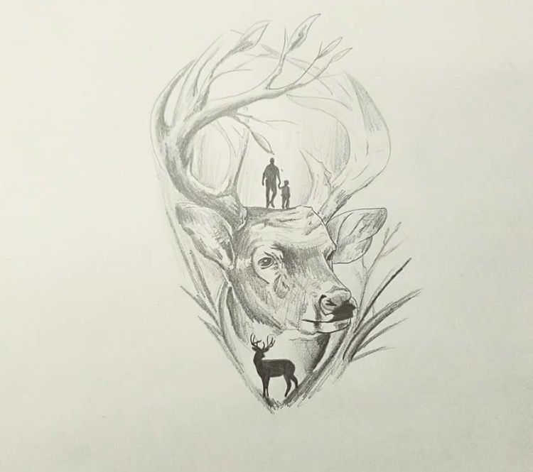 Deer Tattoo 86