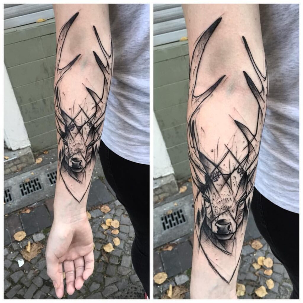 Deer Tattoo 95