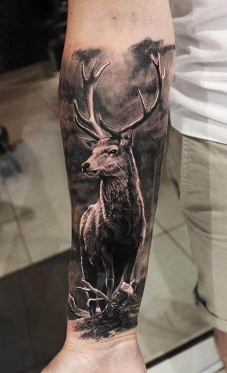 Deer Tattoo 97