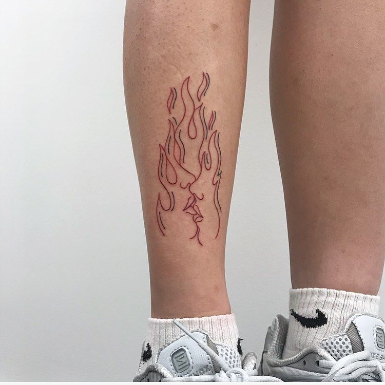 Flame Tattoo 18