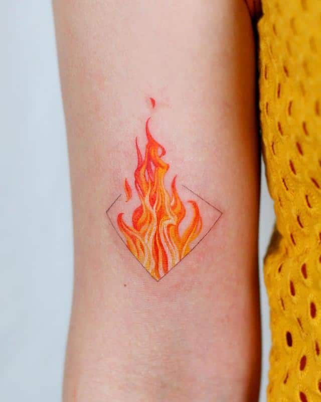 Flame Tattoo 204
