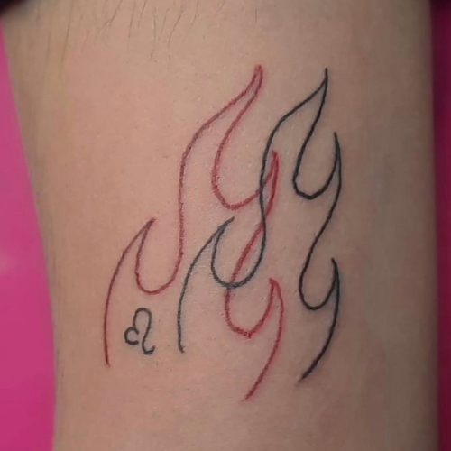 Flame Tattoo 3