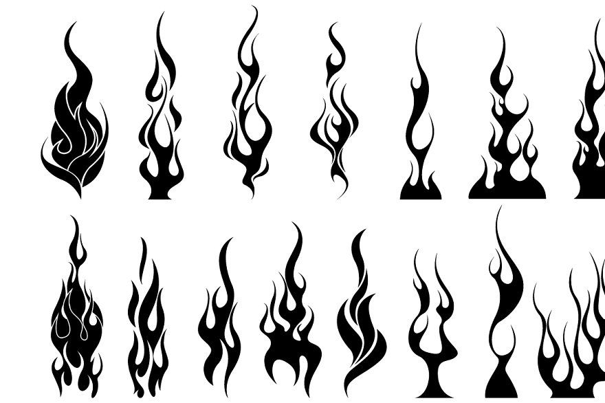 Flame Tattoo 70