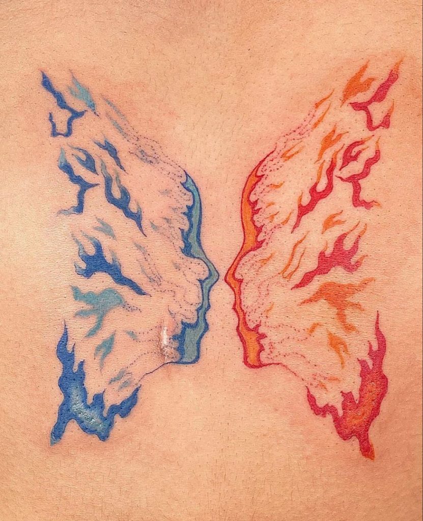 Flame Tattoo 80
