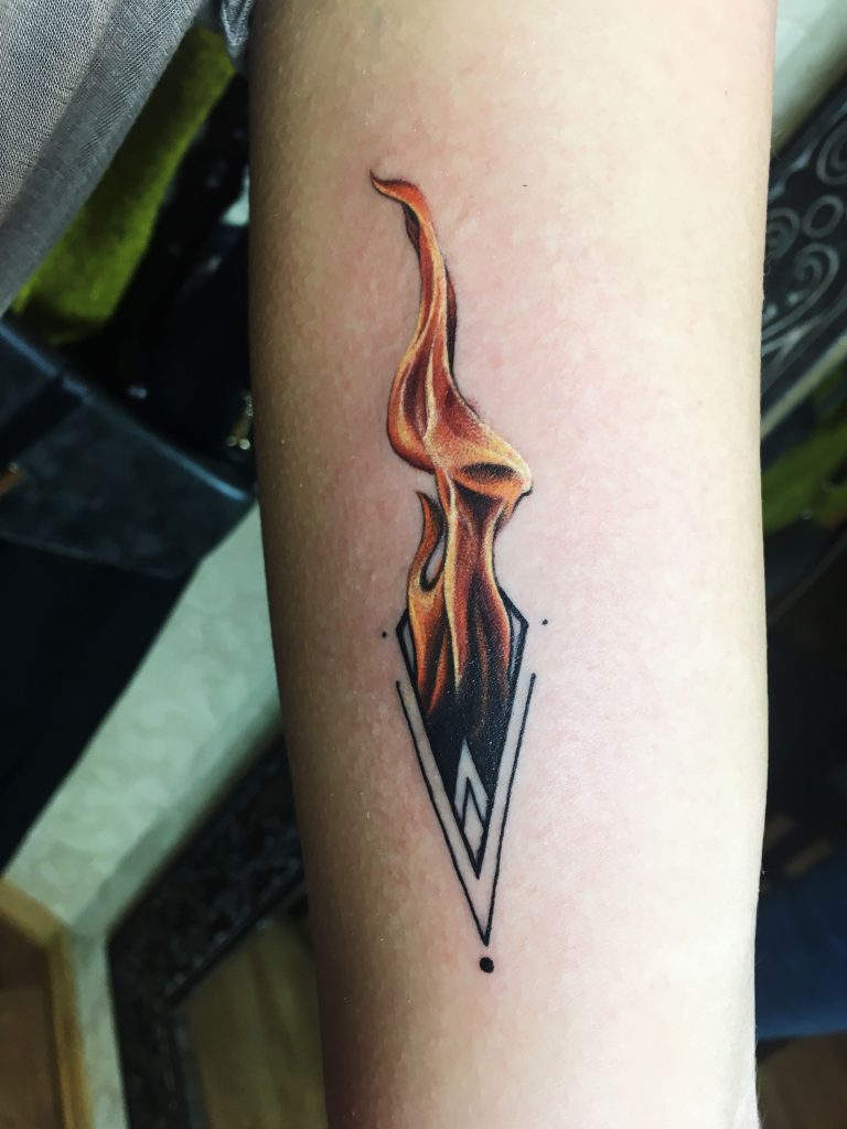 Flame Tattoo 90