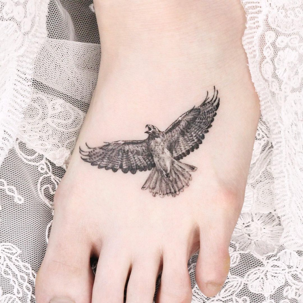 Hawk Tattoo 10