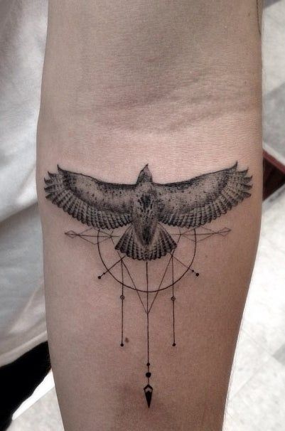 Hawk Tattoo 103