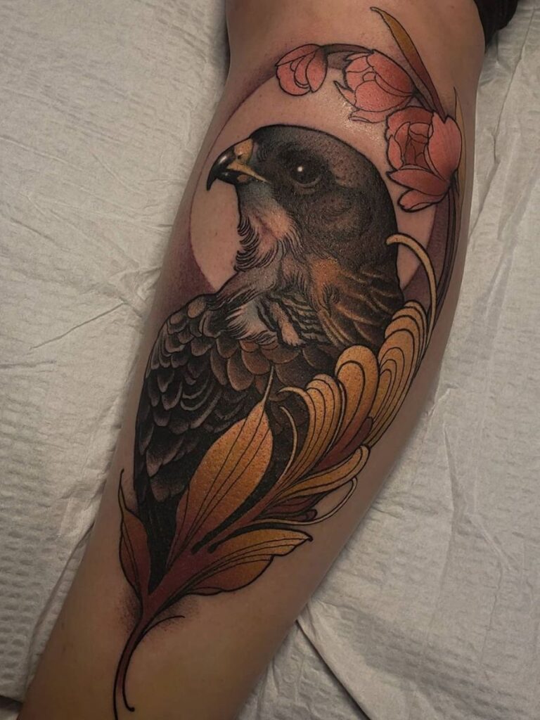 Hawk Tattoo 120
