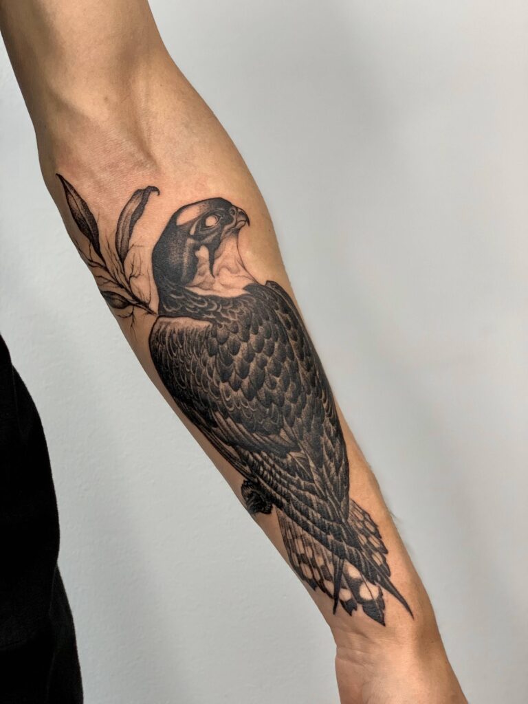 Hawk Tattoo 136