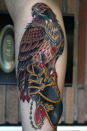 Hawk Tattoo 141