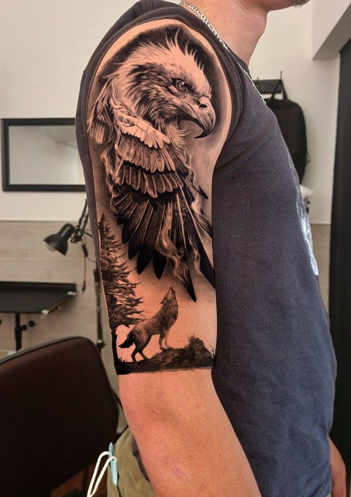 Hawk Tattoo 146