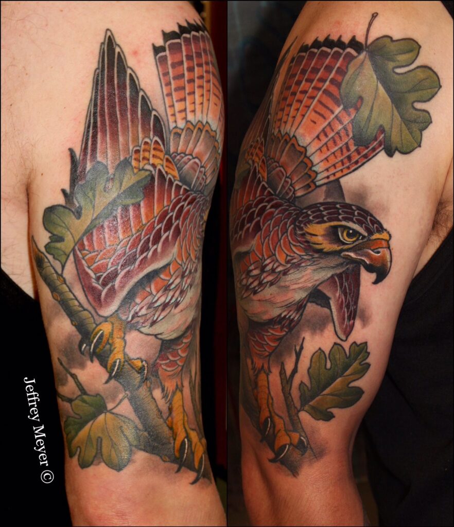 Hawk Tattoo 150