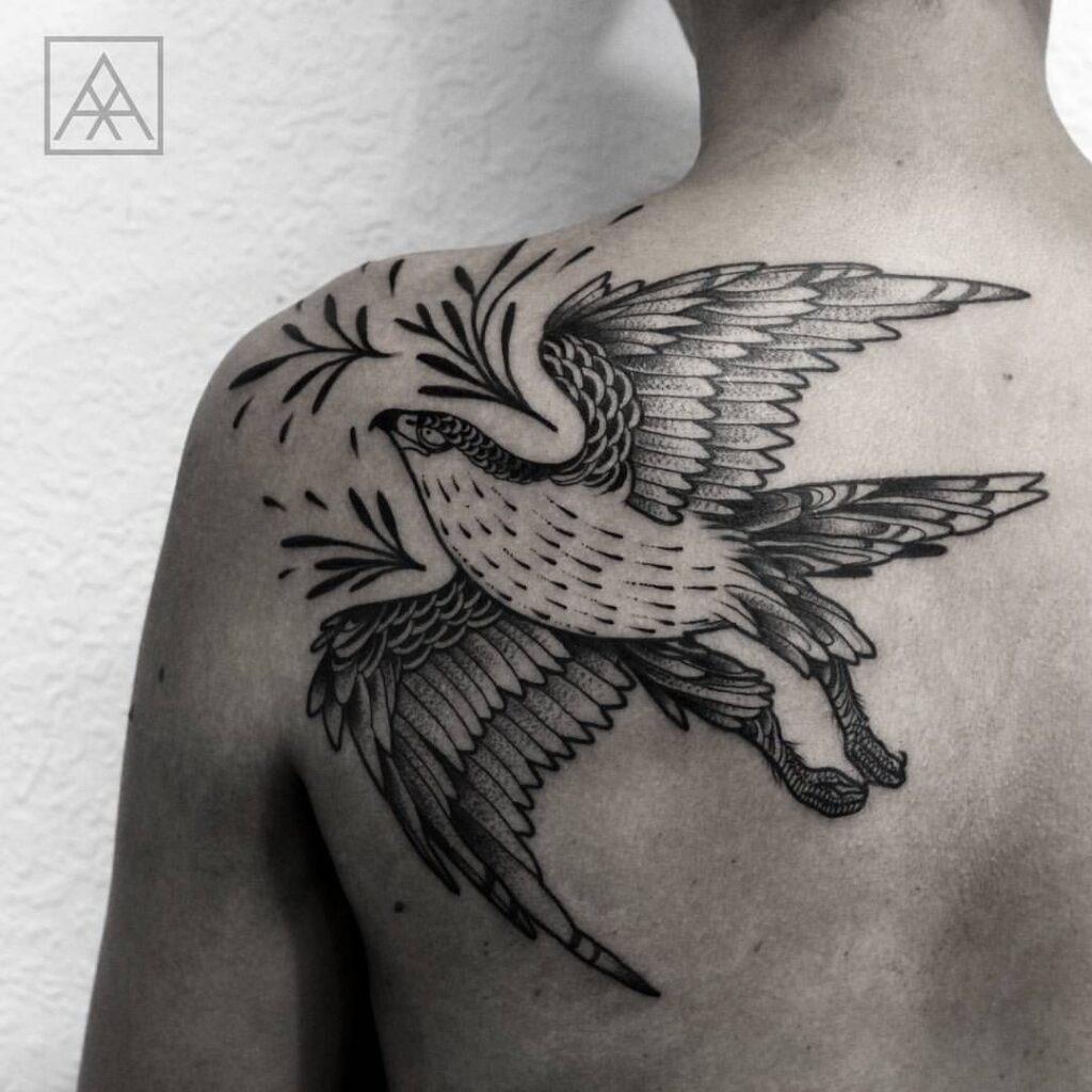 Hawk Tattoo 157
