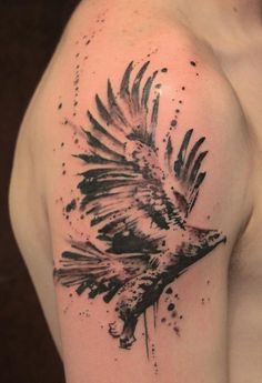 Hawk Tattoo 160