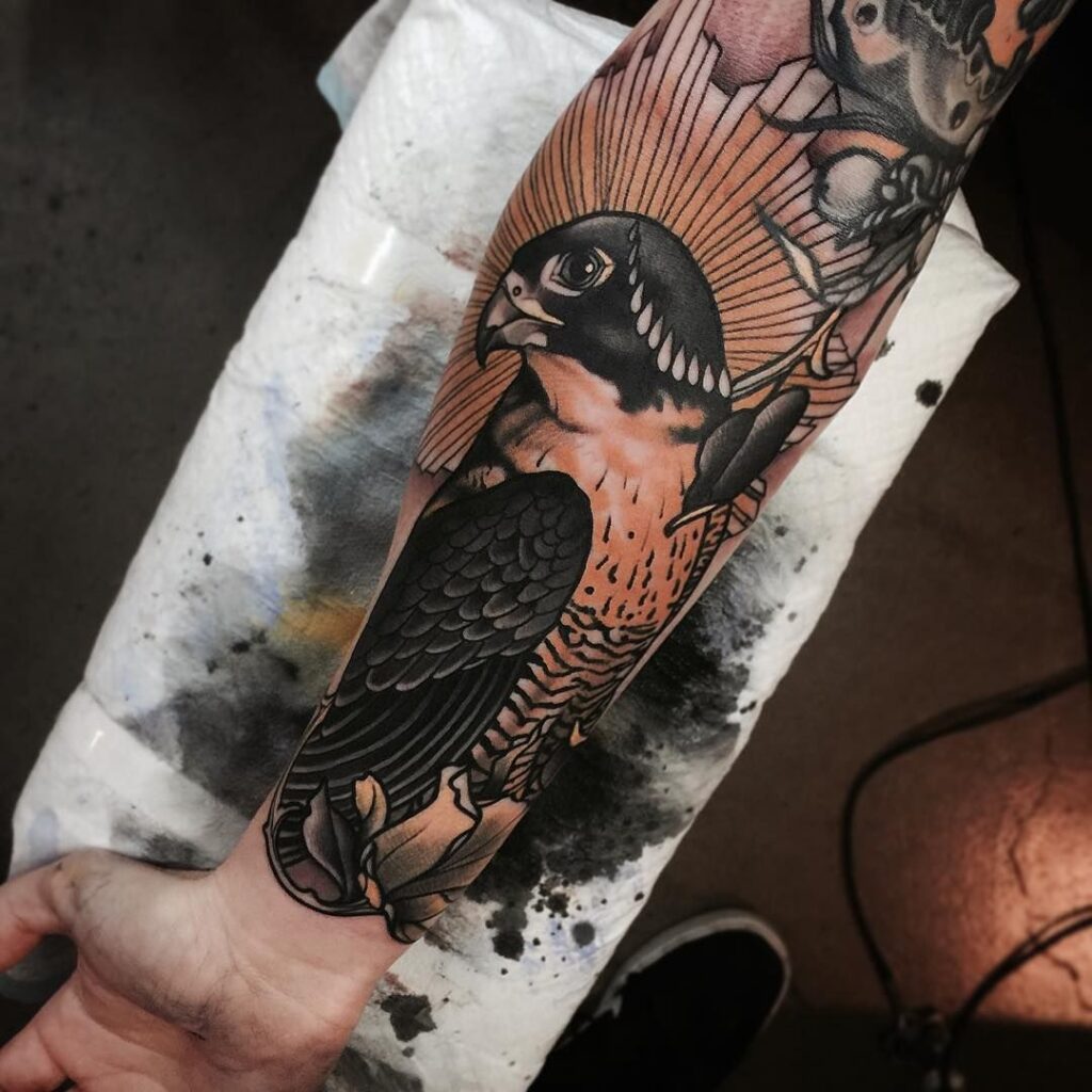 Hawk Tattoo 189