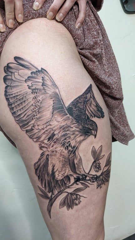Hawk Tattoo 19