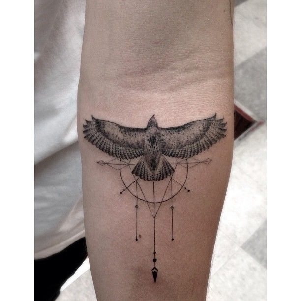 Hawk Tattoo 199