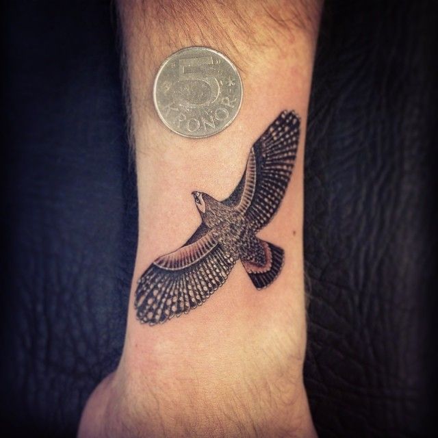 Hawk Tattoo 2