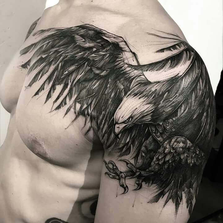 Hawk Tattoo 22