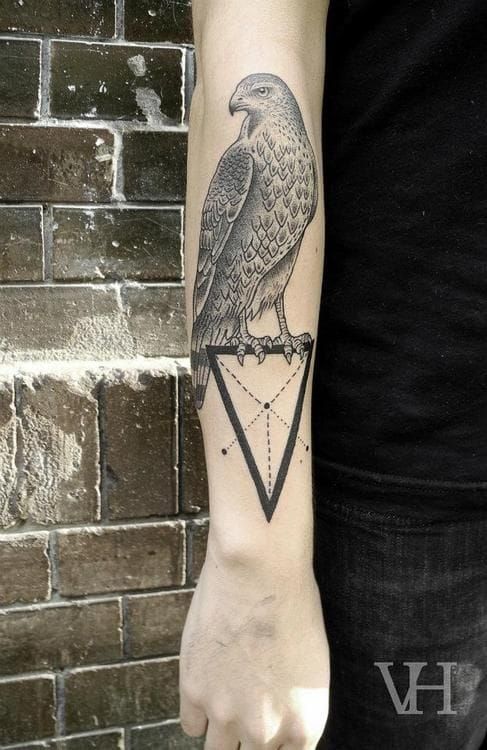 Hawk Tattoo 36