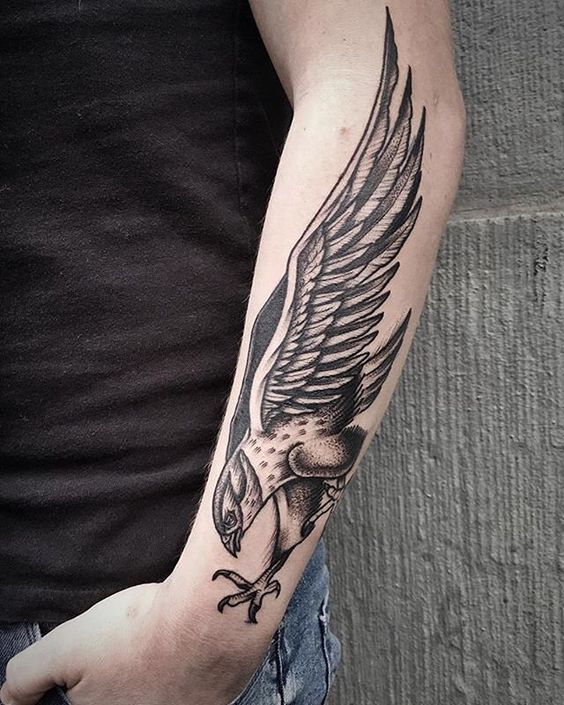Hawk Tattoo 40