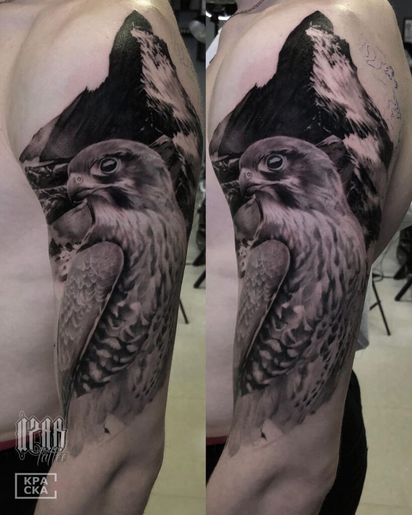 Hawk Tattoo 46
