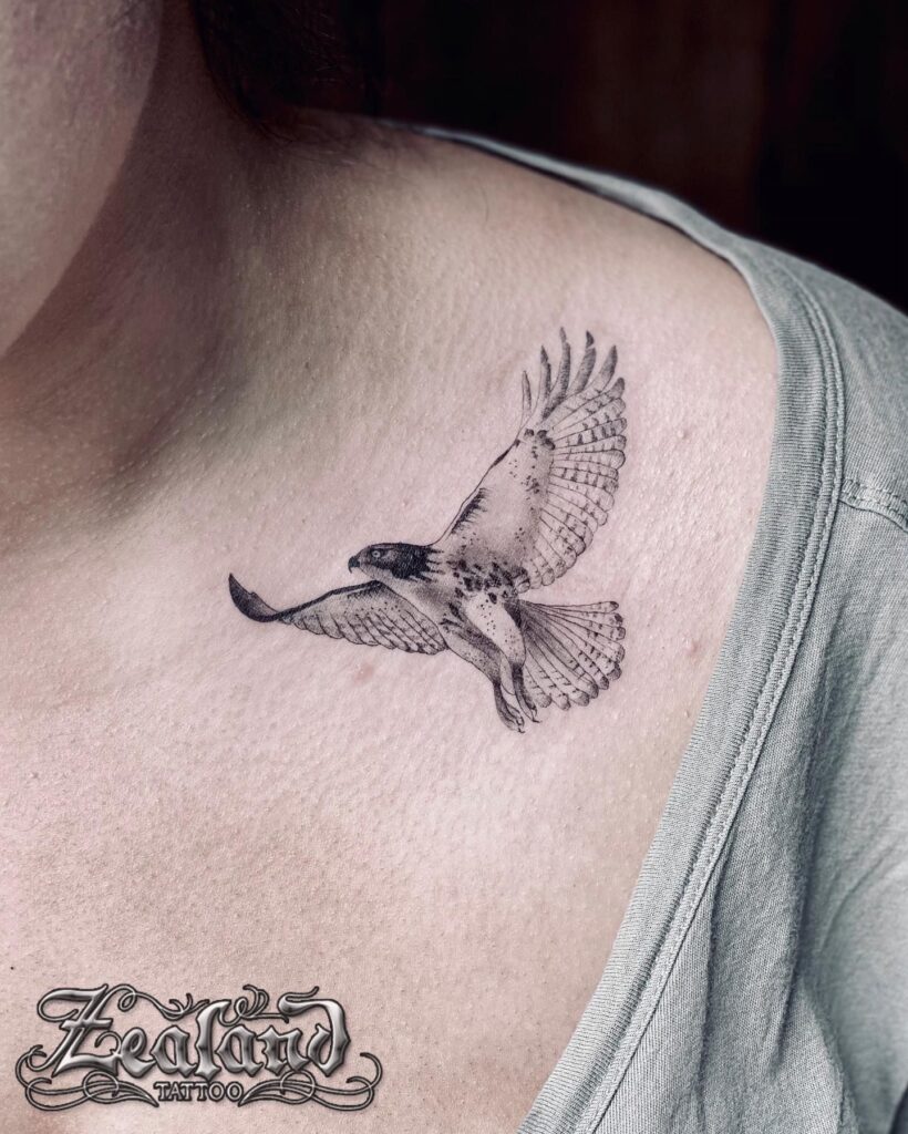 Hawk Tattoo 48