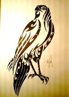 Hawk Tattoo 53