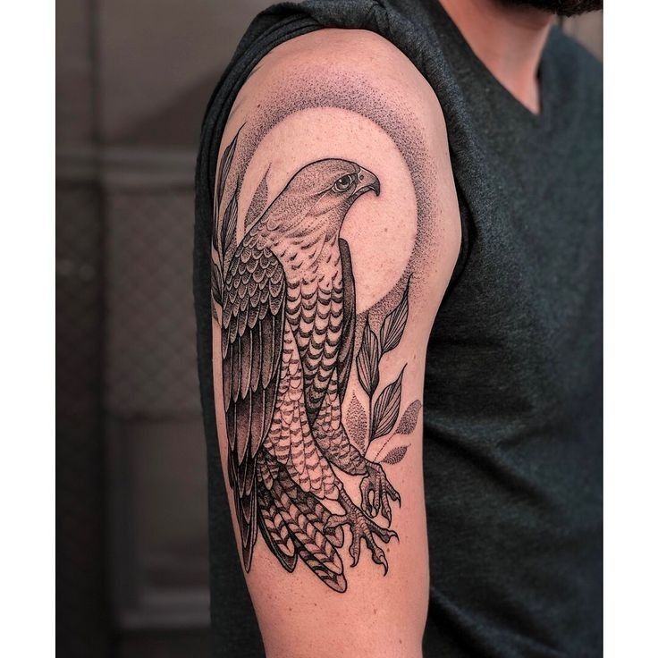 Hawk Tattoo 57