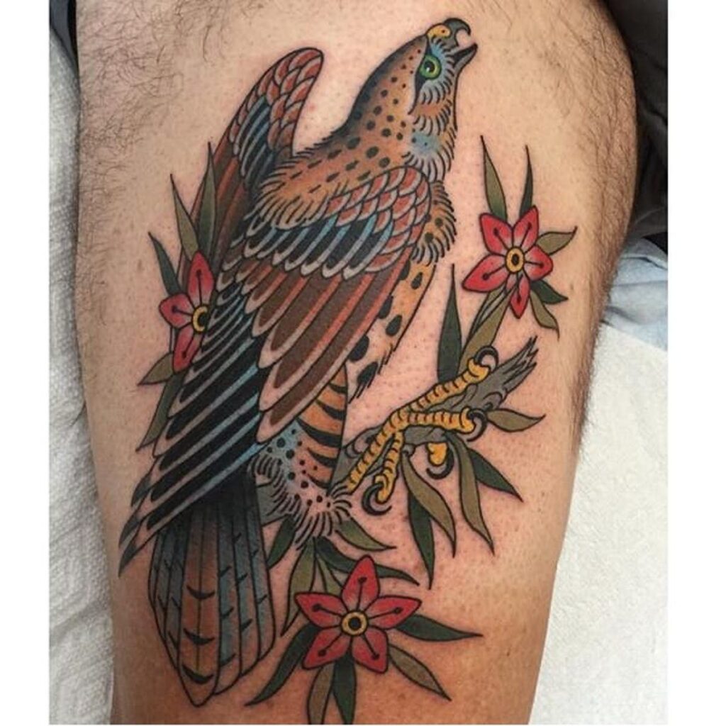Hawk Tattoo 6