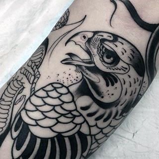 Hawk Tattoo 61