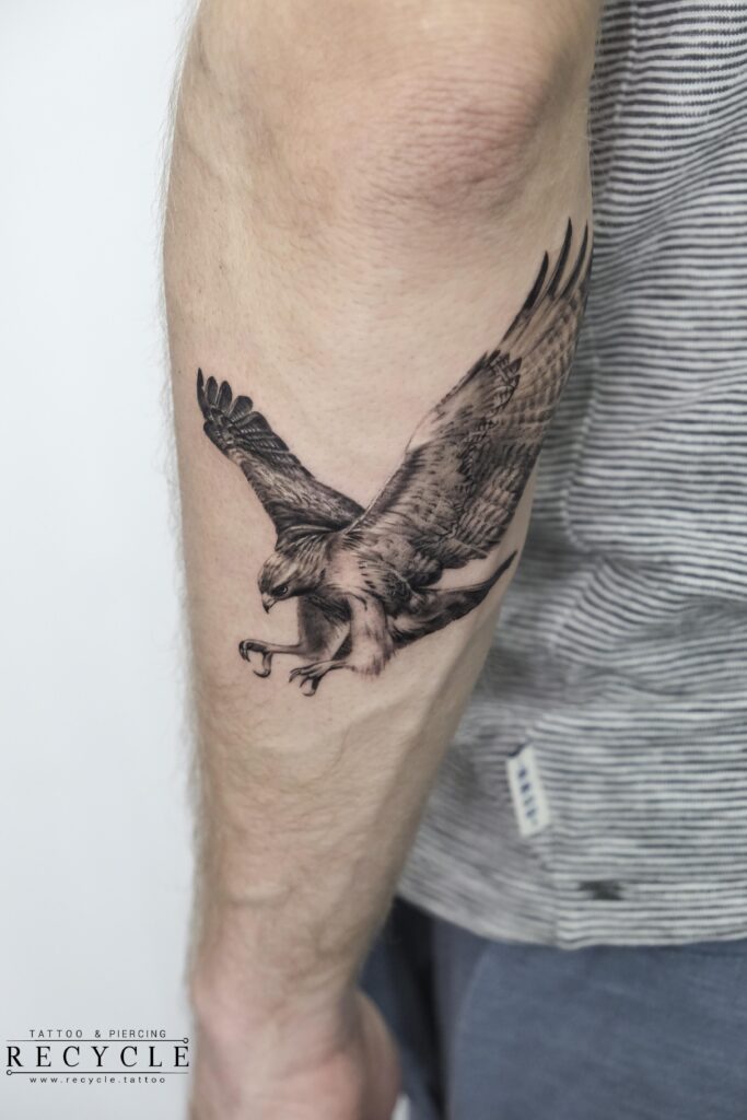 Hawk Tattoo 69