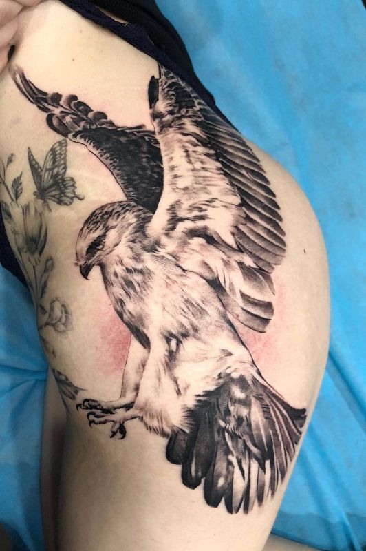 Hawk Tattoo 79