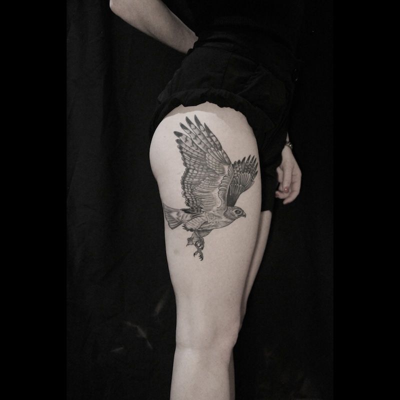 Hawk Tattoo 81
