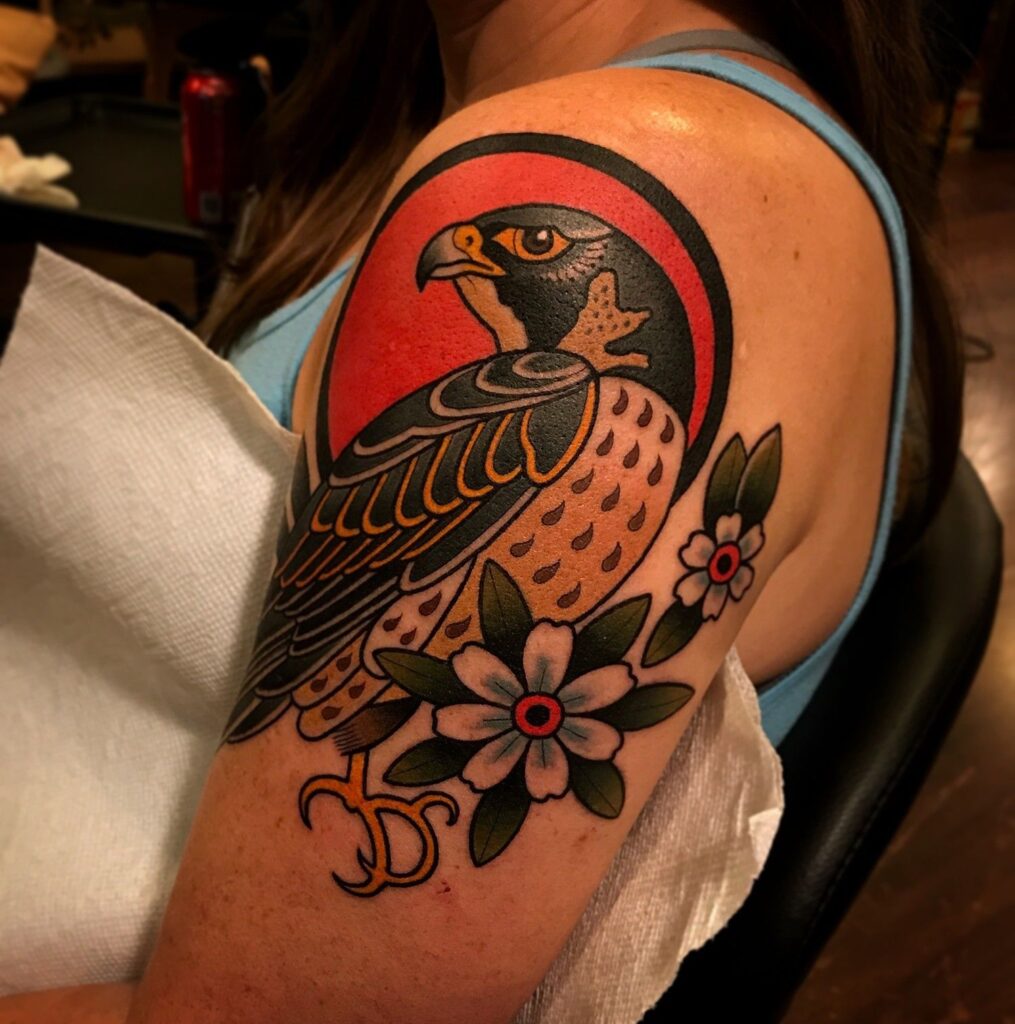 Hawk Tattoo 86