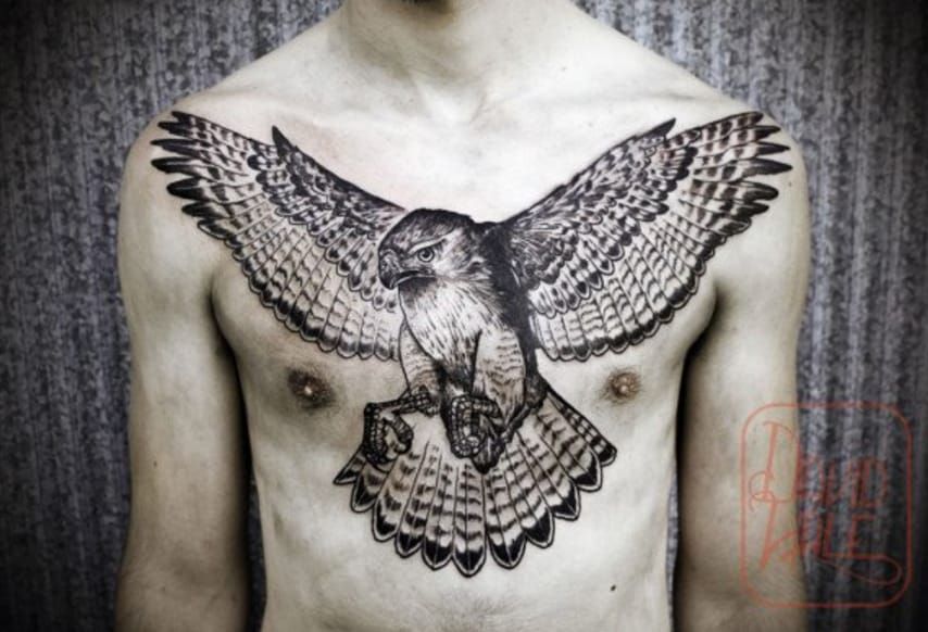 Hawk Tattoo 92