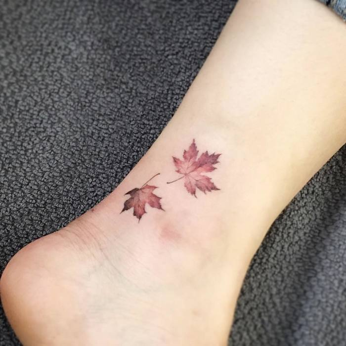 Leaf Tattoo 1