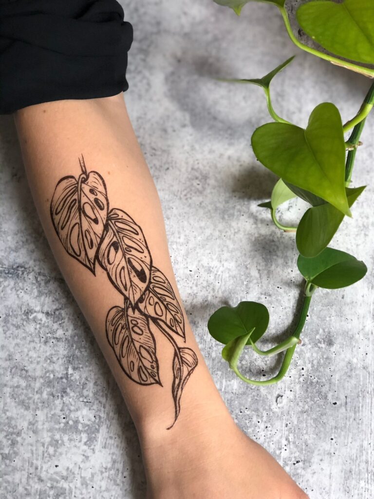 Leaf Tattoo 102