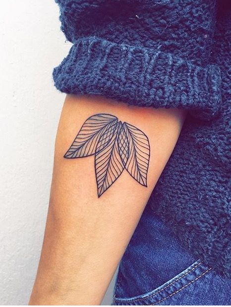 Leaf Tattoo 105