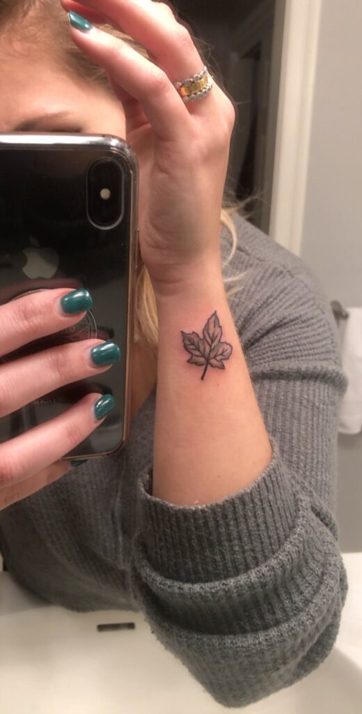 Toplist+ Marvelous Leaf Tattoo Ideas (2023) 1083 Leaf Tattoo 107