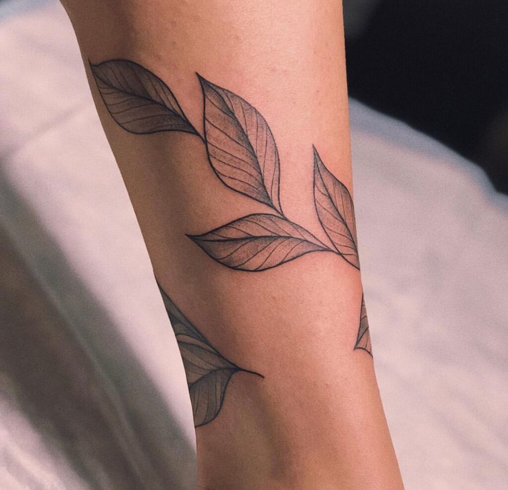 Leaf Tattoo 109
