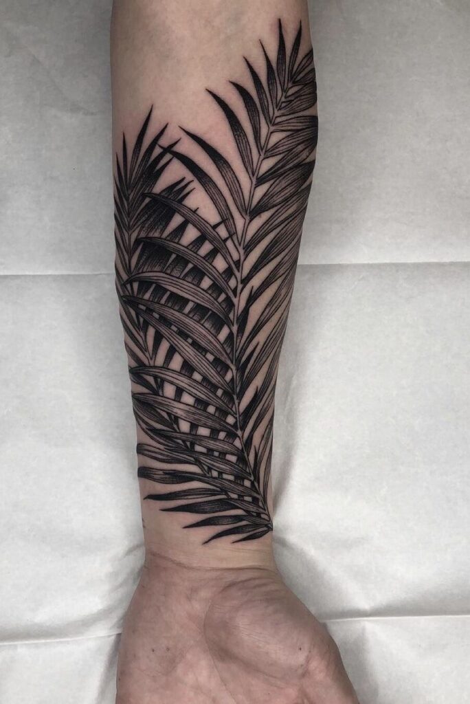 Leaf Tattoo 113