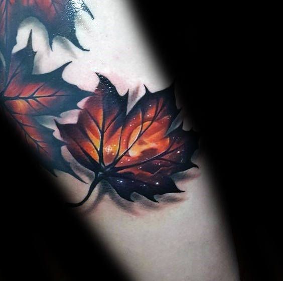 Leaf Tattoo 118