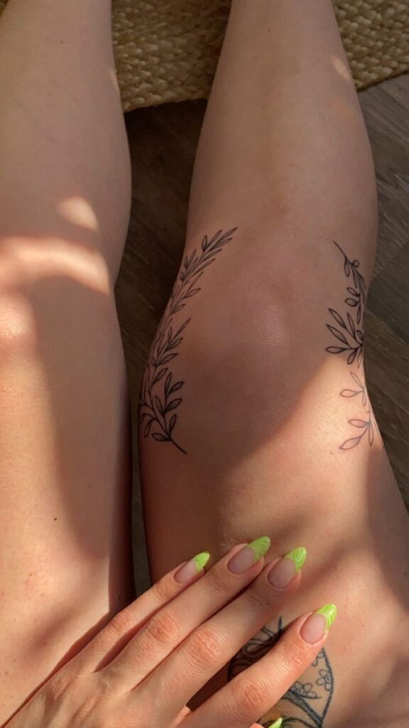 Leaf Tattoo 12