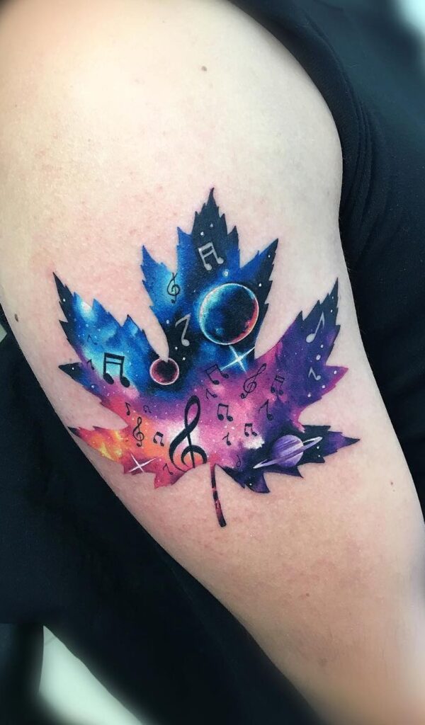 Toplist+ Marvelous Leaf Tattoo Ideas (2023) 1097 Leaf Tattoo 121
