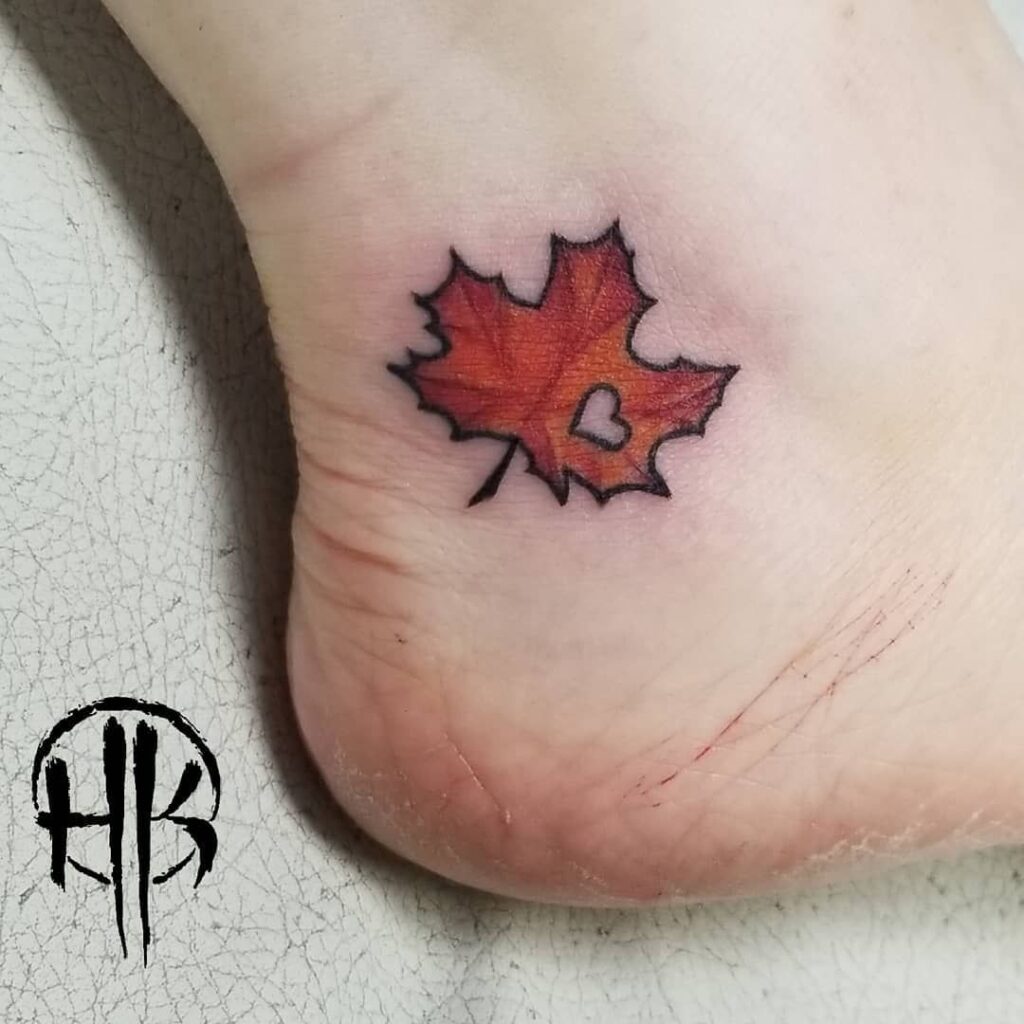 Leaf Tattoo 122